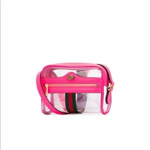 Gucci glass/pink fluo crossbody bag